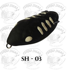 Isca Artificial Turbo Iscas Snakehead 5 cm 8 gr Cor SH03