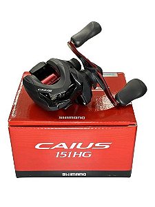 Carretilha Shimano Caius 151 HG Manivela Esquerda