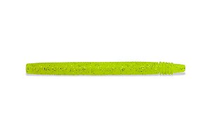 Isca Artificial Slow Worm 10 cm 10 unidades Cor Yellow Silver Flake