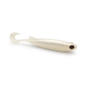 Isca Artificial Monster 3X E-Shad 12 cm Pacote com 5 Unidades Cor Manjuba