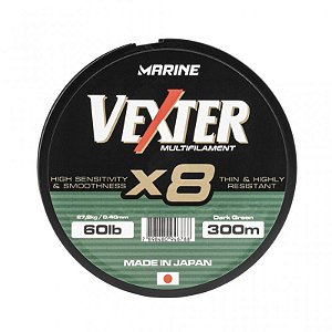 Linha Multifilamento Marine Vexter X8 - 300m - Verde