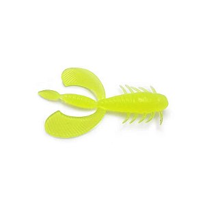 Isca Artificial Monster 3X Fly Wing 8 cm Pacote com 3 Unidades Cor Mellow