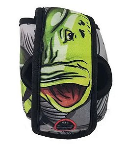 Capa Capa Protetora de Carretilha Brk Perfil Baixo Cor PC004 Tucunaré Azul