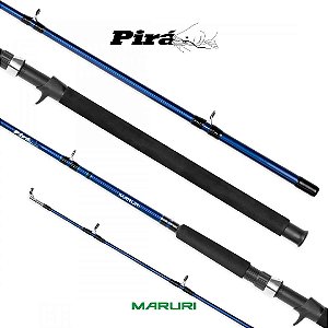 Vara Maruri Pirá PI-C802XH (2,43m) 30-60 Lbs 02 Partes para Carretilha