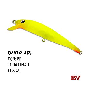 Isca Artificial KV Cubio Jr 9 cm 9 gr Cor 06F