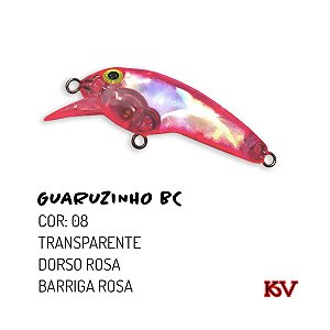 Isca Artificial KV Guaruzinho BC 5 cm 4,3 gr Cor 08