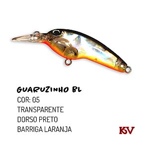 Isca Artificial KV Guaruzinho BL 5 cm 4,3 gr Cor 05