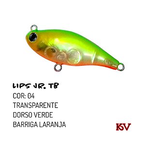 Isca Artificial KV Lips Jr Tb 5,8 cm 6,5 gr Cor 04