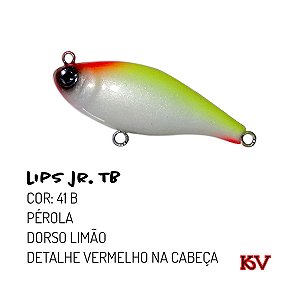 Isca Artificial KV Lips Jr Tb 5,8 cm 6,5 gr Cor 41B