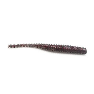 Isca Artificial Monster 3X Ring Shad 10 cm Pc c/ 3 Unidades Cor Black Red