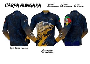 Camisa Presa Viva Carpa Hungara Sublimada