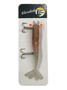 Isca Artificial Besdudu Camarão 8,5 cm 6,7 gr Cor: Caiçara - MP Fishing MP  Mundo da Pescaria