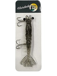 Isca Artificial Besdudu Camarão 9,5 cm 8,5 gr Cor: Glow - MP Fishing MP  Mundo da Pescaria