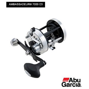 Carretilha Abu Garcia 7000 C3 Manivela Direita
