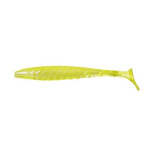 Isca Artificial Yum Shad Pulse 9 cm Pc c/ 8 un Cor 198 Chartreuse Clear