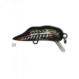 Isca Artificial Strike Mini Bug 30 EG-101 - 3 cm - 1,3 gr - Cor 01