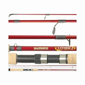 Vara para Molinete Shimano Stimula STS70M2B 7'0" (2,13m) 6-14 Libras 02 partes