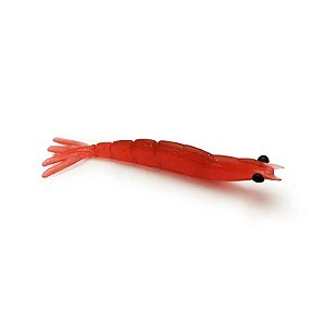 Isca Artificial Monster 3X Camarão X-Move - 7 cm - Cor Red