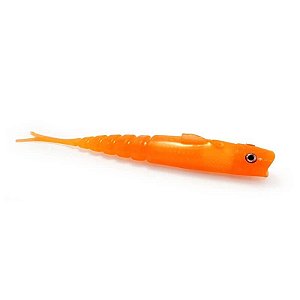 Isca Artificial Monster 3X Shad Pop Action - 11 cm - Cor Orange