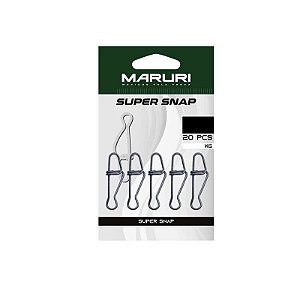 Snap Maruri - Modelo Super - Black - Pacote com 20 Unidades