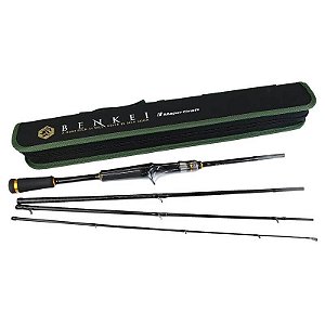 Vara para Carretilha Major Craft Benkei 6'0" (1,83m) 12-25 Libras - BIC-604H - (4 Partes)