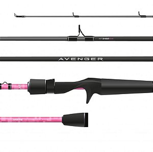 Vara para Carretilha Marine Sports Avenger Pink 6'6" (1,98m) 17 - 25 Libras AVG C 661 MHF