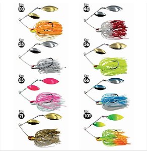 Isca Artificial Yara King Spinner 18 gr 4/0 By Eduardo Monteiro