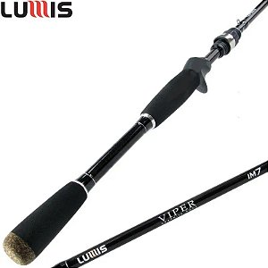 Vara para Carretilha Lumis Viper 5'6" (1,68m) 6-17 Libras - VPC56172 (2 Partes)