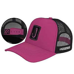 Boné Mar Negro - Anzol Rosa - Tamanho Único