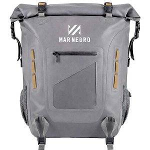 Mochila Estanque Mar Negro Adventure - 35 Litros - Chumbo