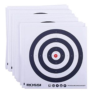 Alvo Rossi 14 cm X 14 cm Airguns e Airsoft Unidade
