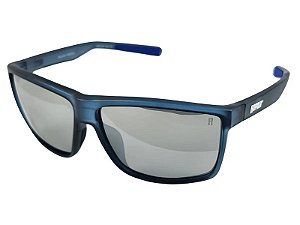 Óculos Polarizado Rapala Rockfish - Azul Cristal Fosco - Lente Preta - 45RA18