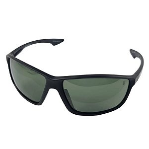 Óculos Polarizado Rapala Biscay - Preto Fosco - Lente Cinza - 45RA12