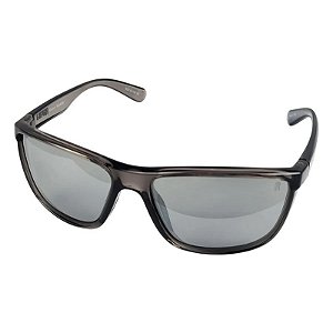 Óculos Polarizado Rapala Wahoo - Preto Cristal - Lente Preto Espelhado - 45RA08