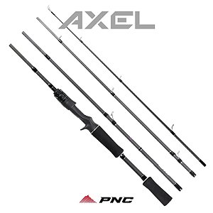 Vara para Carretilha Pinnacle Axel AX-C604H - (1,83 m) - 12-25 Libras (4 partes)