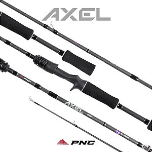 Vara para Carretilha Pinnacle Axel AX-C604M - (1,83 m) - 8-17 Libras (4 partes)