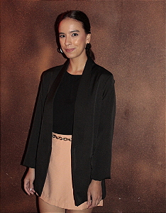 Blazer Alfaiataria Preto