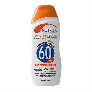 Creme protetor Solar Nutriex FPS60 120ml