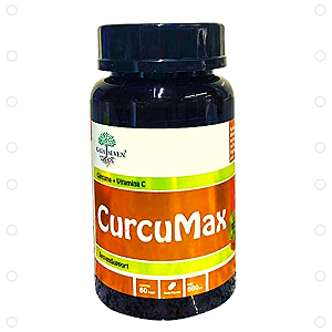 Curcumax - Cúrcuma e Vitamina C 500mg 60 Cápsulas Gaia Seven