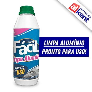 Detergente Pronto para Uso Brilha Alumínio Limpa Fácil 1L