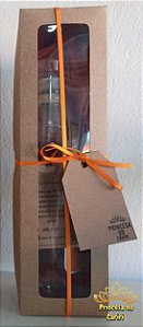 Kit para presente Aguardente Princesa do Cariri | Seriguela 275mL + Copo dose