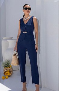 Conjunto Alfaiataria Colete e Calça