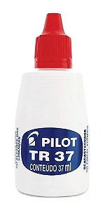 Tinta Para Marcador Permanente TR37 37ml Vermelho Pilot