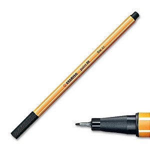 Caneta Fine Pen 0.4mm - Preto