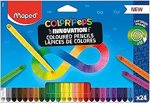 Lápis de cor Infinity 24 cores