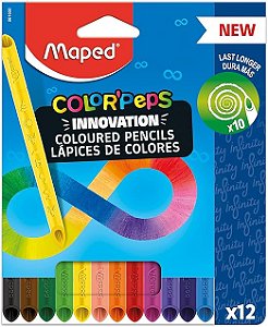 Lápis de cor Infinity 12 cores