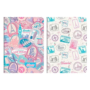 Caderno de Anotações Wanderlust Larissa Manoela 32 Fls