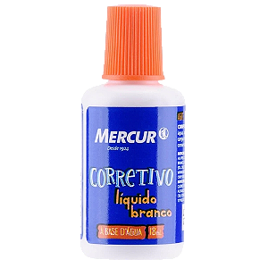 Corretivo Líquido Mercur 18ml com Pincel