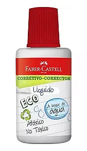 Corretivo Líquido Faber-Castell 18ml com Pincel