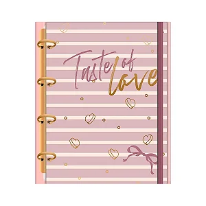 Caderno Fichário Colegial Doce Romance  | Collab Larissa Manoela
